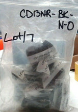 Load image into Gallery viewer, LOT/7 HEYCO CD13NR-BK-N-O CONNECTOR 1/2&quot; NPT NYLON THREAD-STRAIN RELIEF *FRSHIP*
