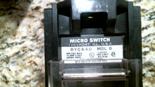 Load image into Gallery viewer, MICRO SWITCH RYCA40 MDL B RELAY W/ADDER BLOCK RYAA20 -FREE SHIPPING
