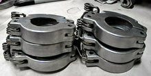 Load image into Gallery viewer, (QTY 6) LEYBOLD &amp; SWAGELOK NW30/KF30/KQ-30 VACUUM FLANGE CLAMPS *FREE SHIPPING*
