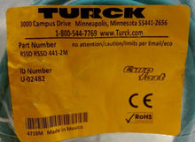 Load image into Gallery viewer, LOT/3 TURCK RSSD RSSD 441-2M CORD SET EURO FAST 4P MALE (I.D.U-02482) 2M *FRSHIP
