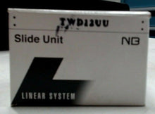 Load image into Gallery viewer, NB NIPPON BEARING TWD12UU 3/4" / 0.75IN BALL BUSHING OPEN BLCK LINEAR MOTION *FS
