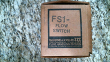 Load image into Gallery viewer, McDONNELL &amp; MILLER FS1 1/2&quot; FLOW SWITCH -FREE SHIPPING
