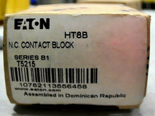 Load image into Gallery viewer, LOT/3 EATON CUTLER-HAMMER HT8B SER B CONTACT BLOCK 30.5MM 1NC A600 P600 *FRSHIP*
