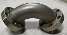 Load image into Gallery viewer, MDC MFG SS VAC PIPE 90DEG ELBOW FITTING 5/8I.D. (2- MOVEABLE FLANGES) *FREE SHP*
