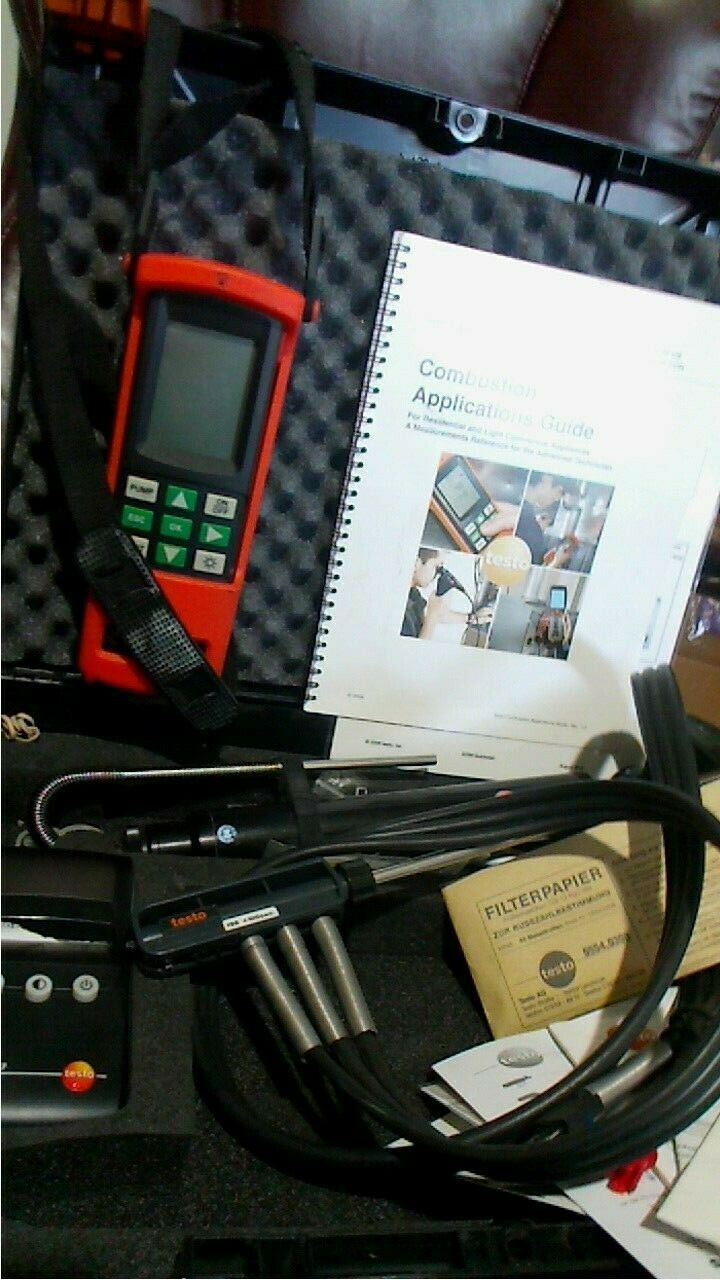 Testo 325-M Residential / Commercial Combustion Flue Gas Analyzer 