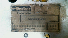 Load image into Gallery viewer, PARKER 422CA011D53 VALVE 1/4" SINGLE SOLENOID -FREE SHIPPING
