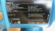 Load image into Gallery viewer, Endress + Hauser Promag 53 H    53H08-1F0B1RA0BAAA  Flow Meter 5/16&quot;  1&quot;TRICLAMP
