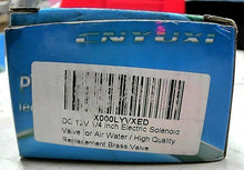 Load image into Gallery viewer, CNYUXI 2W-025-08 PNEUMATIC ELECTROMAGNETIC SOLONOID VALVE 12VDC *FREE SHIPPING*

