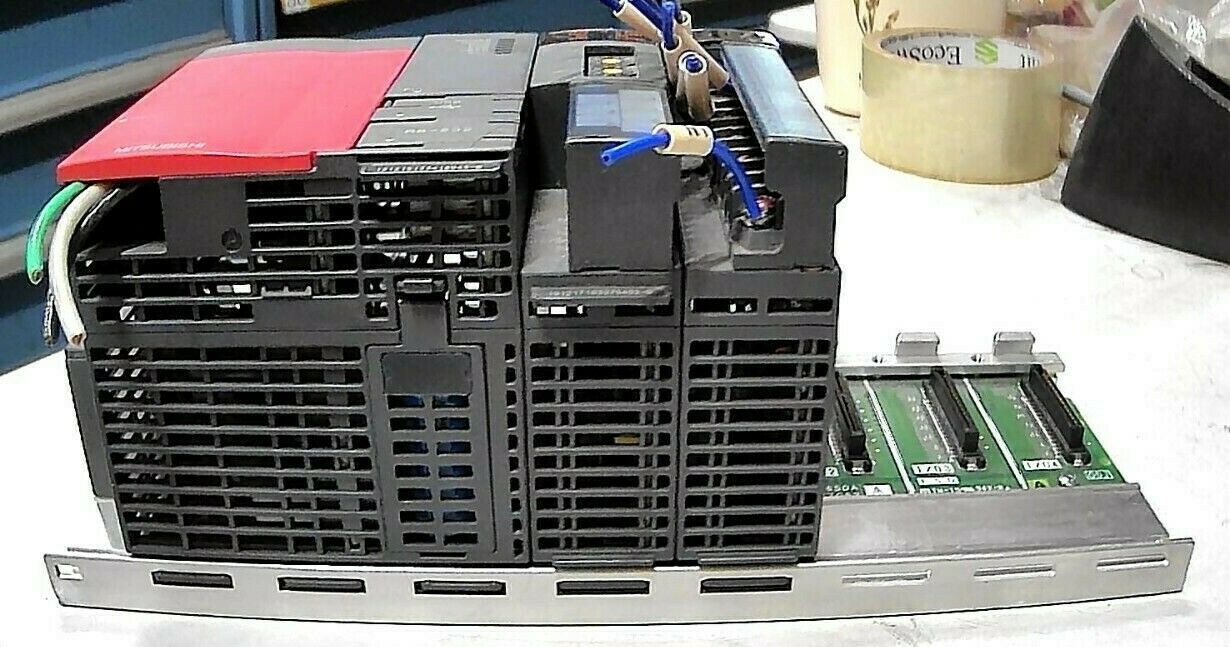 MITSUBISHI MELSEC Q00JCPU, QJ61BT11N, QX80, & BD627A729H02 MITSUBISHI MELSEC Q00JCPU, QJ61BT11N, QX80, & BD627A729H02