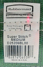 Load image into Gallery viewer, (2) RUBBERMAID D25206BL00 SUPER STITCH MEDIUM 5MU66 STRING WET 16OZ SYNTHETIC FS
