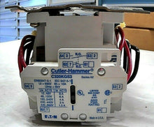 Load image into Gallery viewer, EATON CUTLER HAMMER CN55AN3AB CONTACTOR REVERSING 9AMP 1-230V 2-480V SZ00 *FRSHP
