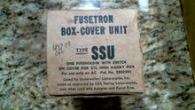 Load image into Gallery viewer, BUSSMANN FUSETRON  SSU  2-1/4 in. FUSE BOX WITH SWITCH -FREE SHIPPING
