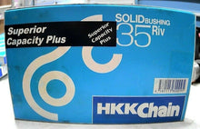 Load image into Gallery viewer, HKK CHAIN 35 RIV 10 FEET 320 LINKS SOLID BUSHING ROLLER (SEALED) *FREE SHIPPING*

