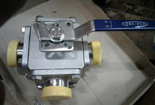 Load image into Gallery viewer, Tru-Flo EA–407-T-SN 2" Multi-port 3-Way Sanitary Ball Valve  ea-407-sn free ship
