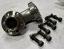 Load image into Gallery viewer, MDC MFG SS VAC PIPE 90DEG ELBOW FITTING 5/8I.D. (2- MOVEABLE FLANGES) *FREE SHP*
