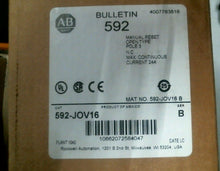Load image into Gallery viewer, ALLEN BRADLEY 592-JOV16 EUTECTIC ALLOY OVERLOAD RELAY SER.B 24A 3P -FREE SHIP
