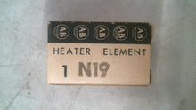 Load image into Gallery viewer, ALLEN BRADLEY N19 HEATER ELEMENT -FREE SHIPPING
