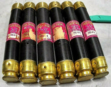 Load image into Gallery viewer, LOT/6 BUSSMANN FUSETRON FRS-R-8 DUAL ELEMENT TIME DELAY FUSE 600VAC/300VDC 8A FS
