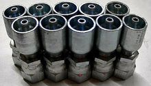 Load image into Gallery viewer, 1/4 IN SWIVAL HYDRAULIC HIGH PRESSURE HOSE FITTINGS -5/EB5H/SAE JIC *FREE SHIP*
