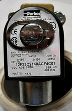 Load image into Gallery viewer, PARKER SCHRADER BELLOWS 12F23C2148ACF4C01 0.75" NC COMPLETE 2WAY SOL VALVE *FS*
