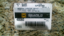 Load image into Gallery viewer, SQUARE D 48060 GENERAL PURPOSE RELAY KP13V20 SER.D -FREE SHIPPING
