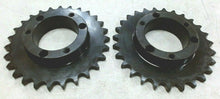 Load image into Gallery viewer, LOT/2 BLACK STAR H40SH27 ROLLER CHAIN SPROCKET SINGLE STRAND 27TEETH 40PITCH *FS
