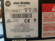 Load image into Gallery viewer, Allen Bradley 2711-T6C2L1 /B PanelView 600 Color Touch Screen DH-485 newscreen
