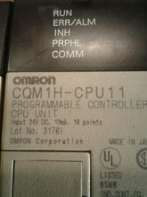 Load image into Gallery viewer, Omron CQM1H-CPU11 Programmable Controller id211 od211 od212 pa203 free shipping
