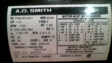 Load image into Gallery viewer, A.O SMITH BK3054 ALTERNATING CURRENT MOTOR SER.8C06, 3PHASE  -FREE SHIPPING
