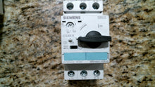 Load image into Gallery viewer, SIEMENS 3RV1021-1EA10 MANUAL MOTOR STARTER  -FREE SHIPPING
