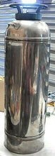 Load image into Gallery viewer, VINTAGE ELKHART BRASS STAINLESS STEEL FIRE EXTINGUISHER-24&#39;&#39; EMPTY UNTESTED *FS*
