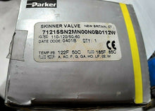 Load image into Gallery viewer, PARKER 71215SN2MN00N0B0112W SKINNER VALVE SOLENOID VALVE *FREE SHIPPING*
