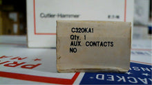 Load image into Gallery viewer, CUTLER-HAMMER C320KA1 AUXILIARY CONTACTS SER.A2 -FREE SHIPPING
