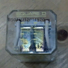 Load image into Gallery viewer, SQUARE D SCHNEIDER 8501KU12P14V20 RELAY 11 PINS SER.D 120V DPDT -FREE SHIPPING
