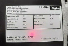 Load image into Gallery viewer, PARKER COMPUMOTOR MPP1154P8D-NPSB REV A MTR/ENC ROTORY MOTOR 115-4P CLASS H *FS*
