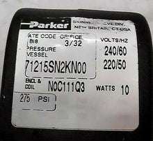 Load image into Gallery viewer, PARKER SKINNER 71215SN2KN00 (N0C111Q3) INLINE SS FLUID CONTROL VALVE *FREE SHIP*
