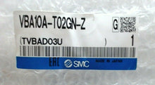 Load image into Gallery viewer, SMC VBA10A-T02GN-Z VBA BOOSTER REGULATOR 1/4 IN *FREE SHIPPING*
