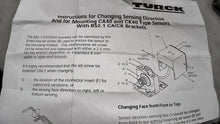 Load image into Gallery viewer, TURCK NI20-CK40-VN4X2-H1141 INDUCTIVE SENSOR &amp; BRACKET 10-65VDC 200MA SN20MM *FS
