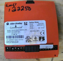 Load image into Gallery viewer, ALLEN BRADLEY 440R-G23110 GUARD MASTER SAFETY RELAY MSR124RT SER.A -FREE SHIP

