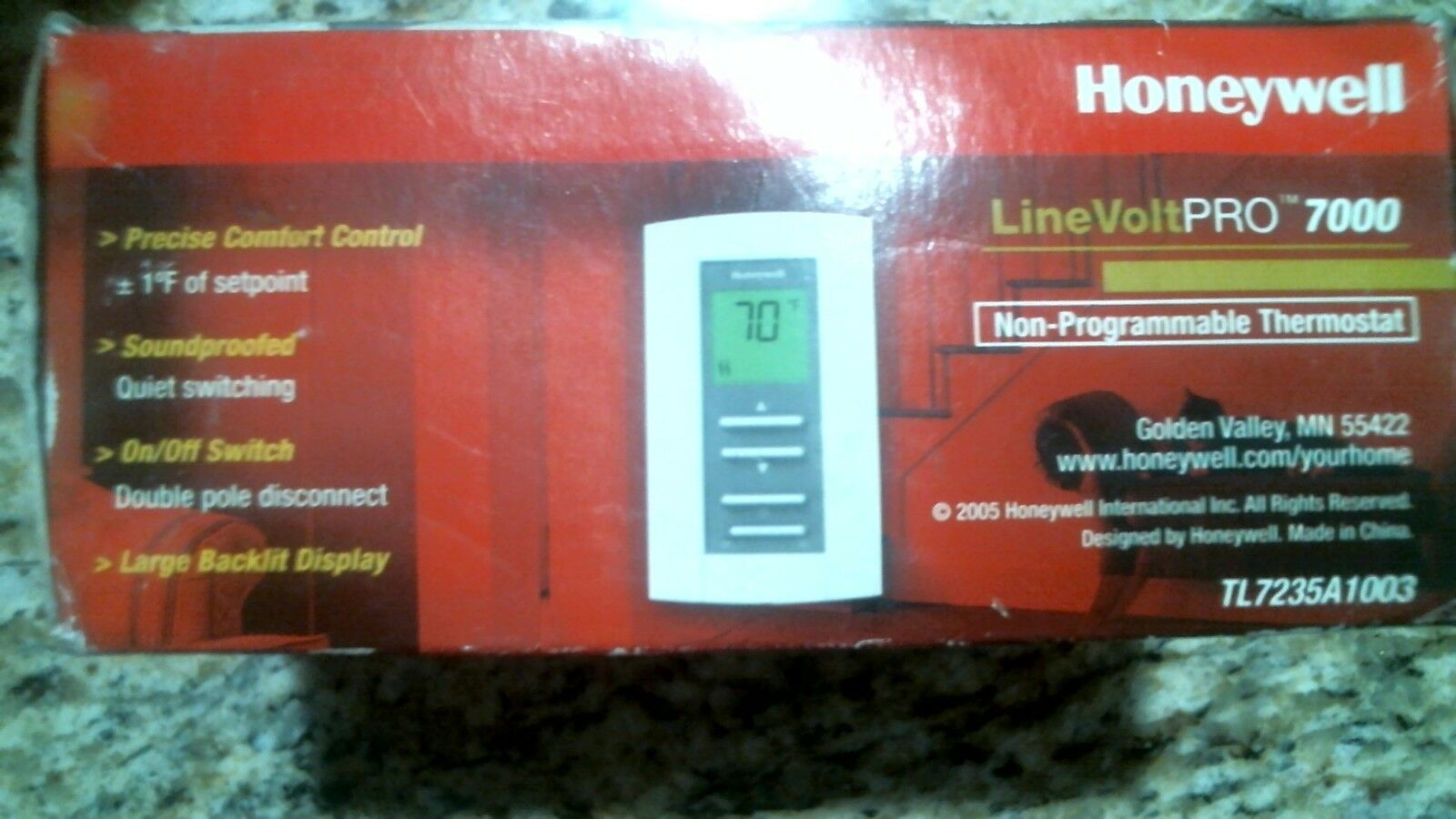 HONEYWELL TL7235A1003 LINEVOLT PRO 7000 THERMOSTAT BATTERY FREE -FREE –  Trojan Supply