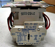 Load image into Gallery viewer, EATON CUTLER HAMMER CN55AN3AB CONTACTOR REVERSING 9AMP 1-230V 2-480V SZ00 *FRSHP
