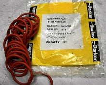 Load image into Gallery viewer, PARKER S1138 AS568-119 SILICONE O-RING PACK- 19 QTY *FREE SHIPPING*
