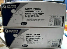 Load image into Gallery viewer, LITHONIA LIGHTING ELT618NY M2 NEW YORK APPROVED EMERG LIGHTING 6V 18W *FREE SHP*
