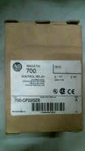 Load image into Gallery viewer, ALLEN BRADLEY 700-CF220ZS CONTROL RELAY SER.A 125VDC 3PH 25A -FREE SHIPPING
