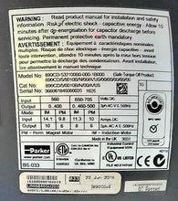 Load image into Gallery viewer, PARKER HANNIFIN 890CD/5/0010B/N/00/A/US 890 MODULAR AC DRIVE 500VAC 5HP *FRSHIP*
