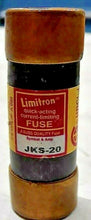 Load image into Gallery viewer, LOT/4 COOPER BUSSMANN LIMITRON JKS-20 QUICK ACTING FUSE 20A 600V (TESTED) *FRSHP
