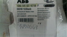 Load image into Gallery viewer, ABB 1SNA645022R2700 optocoupler r600 OBIC0100-115-230 free shipping
