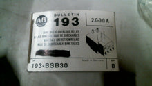 Load image into Gallery viewer, ALLEN BRADLEY 193-BSB30 OVERLOAD RELAY SER.B 2.0-3.0A 600V -FREE SHIPPING
