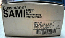 Load image into Gallery viewer, COOPER BUSSMANN SAMI-2N FUSE COVER / NO INDICATOR 600V 0-30A *FREE SHIPPING*
