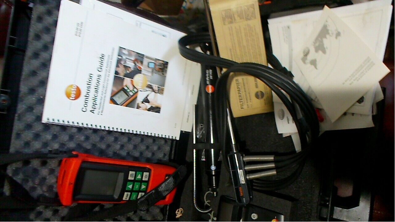Testo 325-M Residential / Commercial Combustion Flue Gas Analyzer 